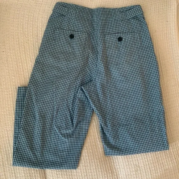 Sundance 10 Life Of Dreams Pants Trousers Checkered Plaid Blue Peasant Cottage 2 - Picture 7 of 10